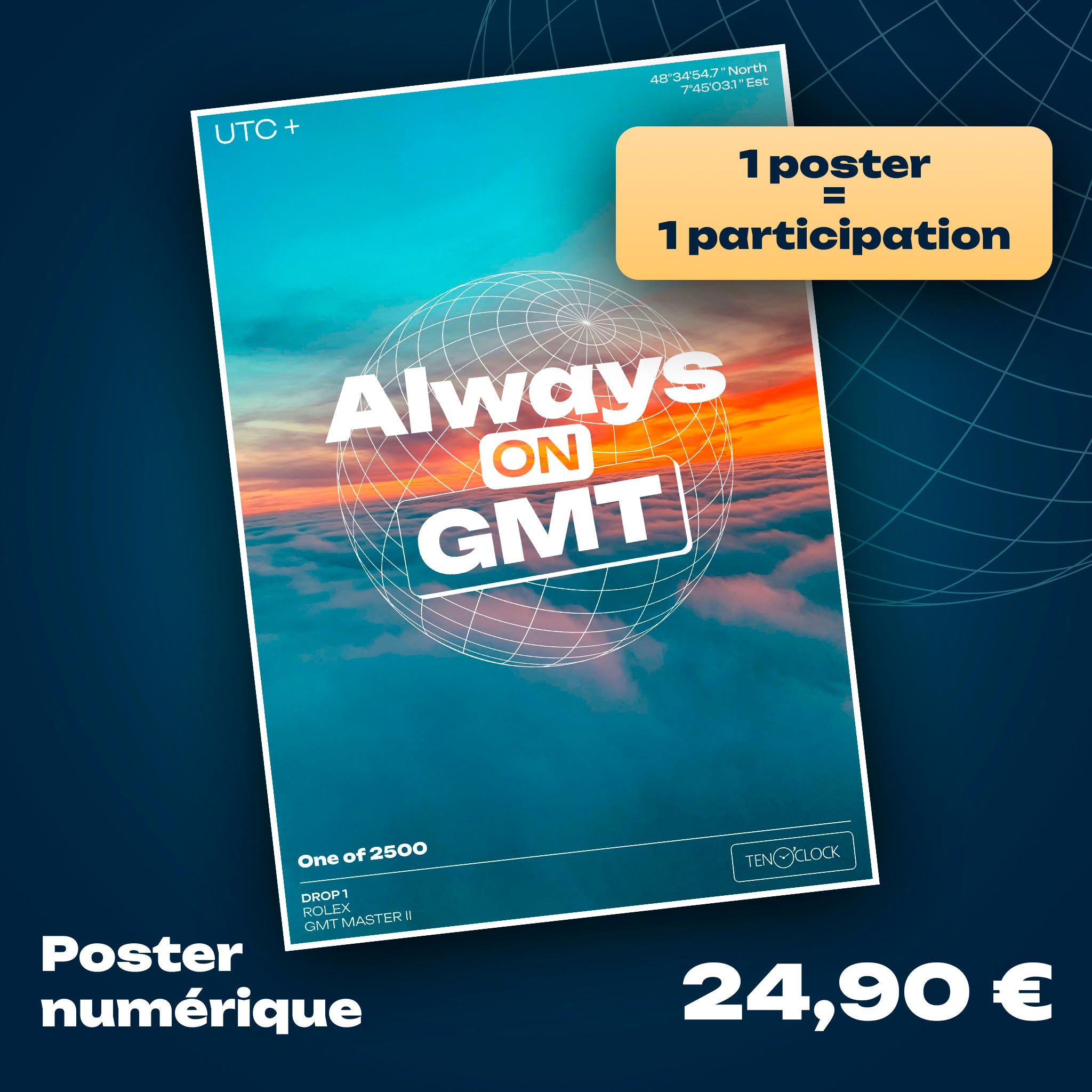 Always ON GMT - Édition limitée à 2500 exemplaires